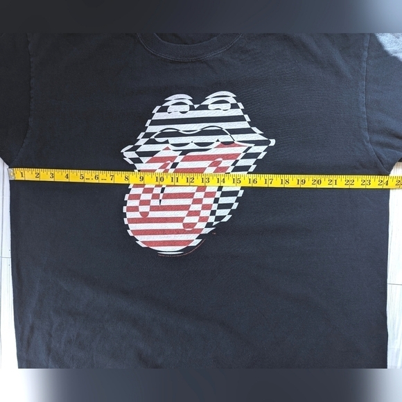 Rolling Stones Bigger Bang 2005 Concert Tee in Black Cotton From Anvil Sz XL - Picture 4 of 8